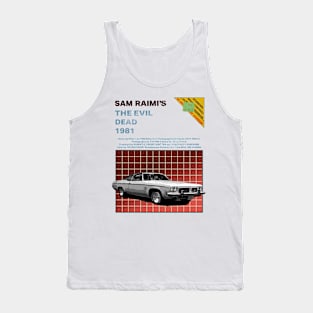 Evil Dead Oldsmobile (Black Title Text) Tank Top